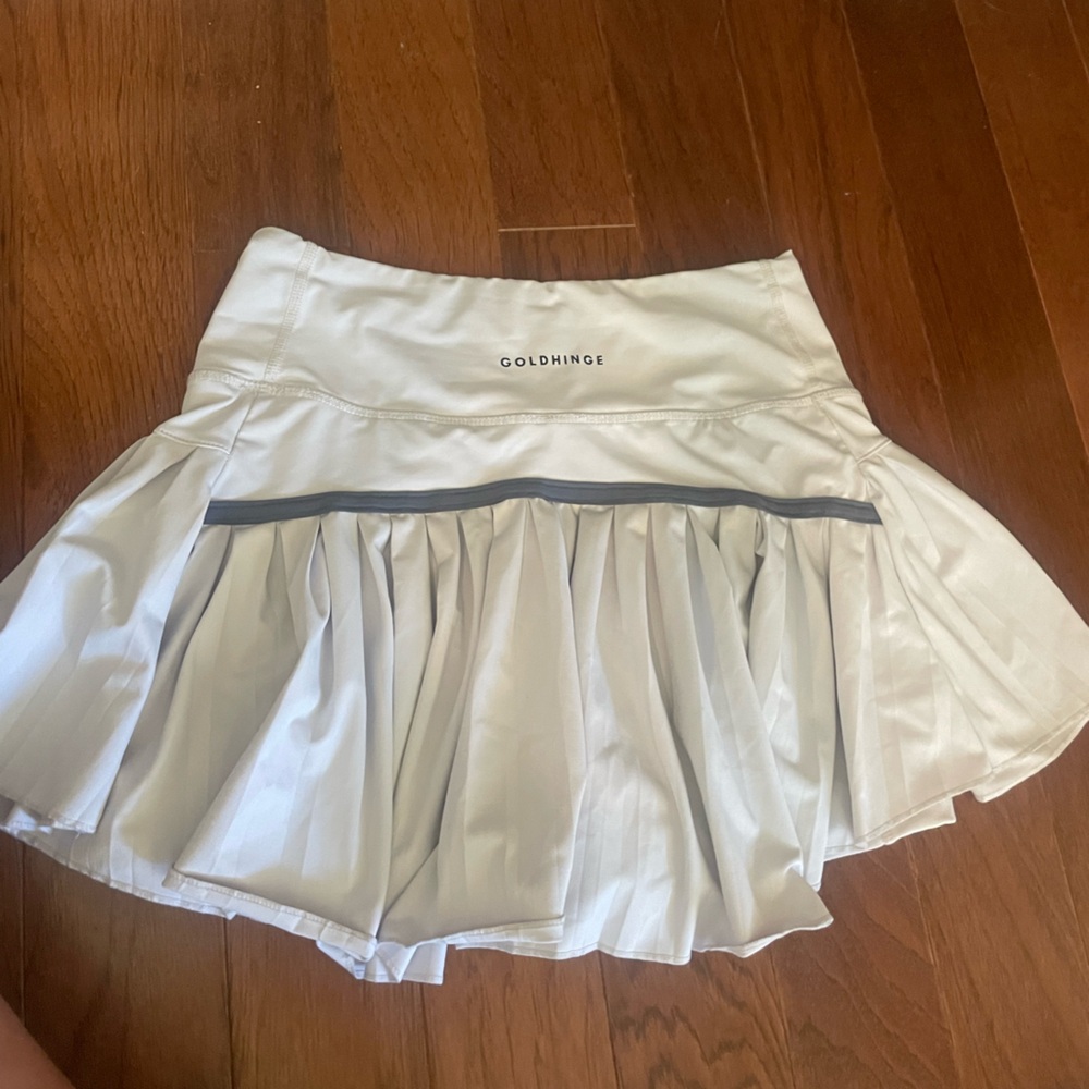Gold hinge skirt